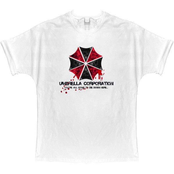 Umbrella Corporation - Футболка Оверсайз - Umbrella corporation 2 - Mfest