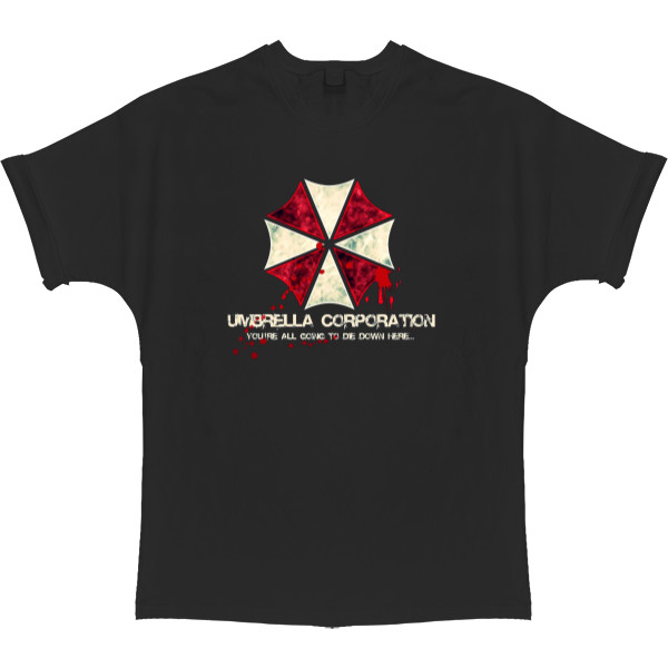 Umbrella Corporation - Футболка Оверсайз - Umbrella corporation 1 - Mfest