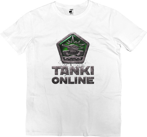 Tanki Online - Футболка Премиум Мужская - Tanki Online 1 - Mfest