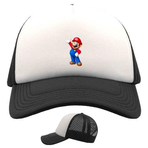 Mario - Кепка Тракер Детская - Mario 3 - Mfest