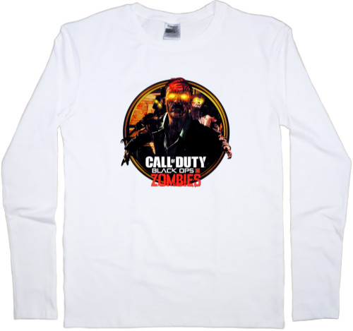 Call of Duty - Футболка з Довгим Рукавом Чоловіча - Call of Duty Black Ops 5 - Mfest