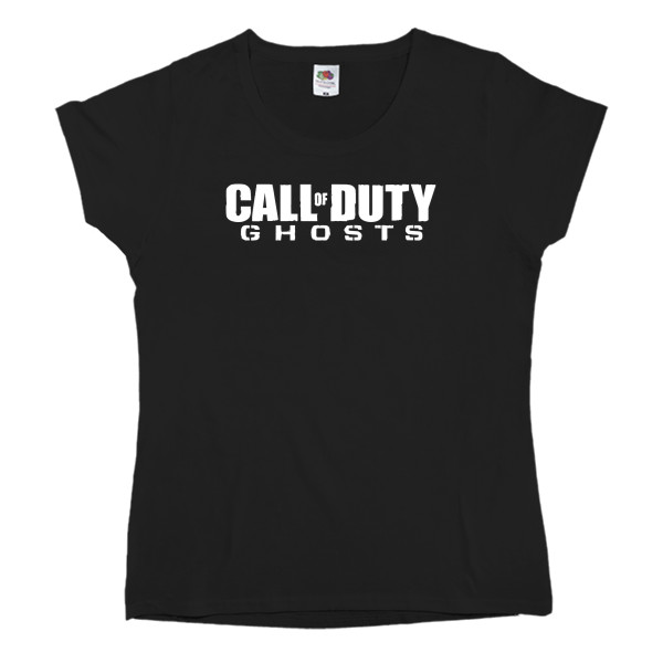 Call of Duty - Women's T-shirt Fruit of the loom - Call of Duty Ghosts - Mfest