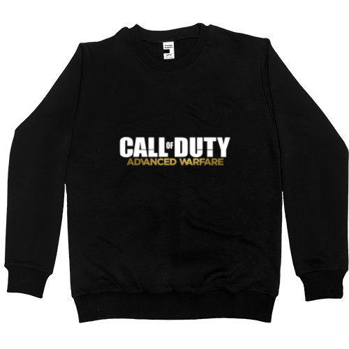 Call of Duty - Men’s Premium Sweatshirt - Call of Dute Advanced Warface Logo - Mfest