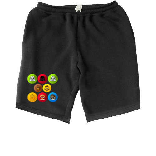 Angry Birds - Men's Shorts - Angry Birds 15 - Mfest