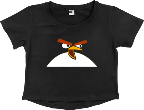 Angry Birds - Кроп - топ Преміум Жіночий - Angry Birds 7 - Mfest