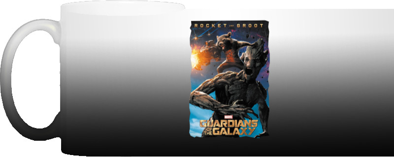 Guardians of the Galaxy Rocket and Groot