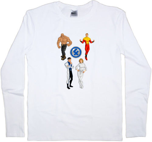 Fantastic 4 - Kids' Longsleeve Shirt - Fantastic 4 (4) - Mfest