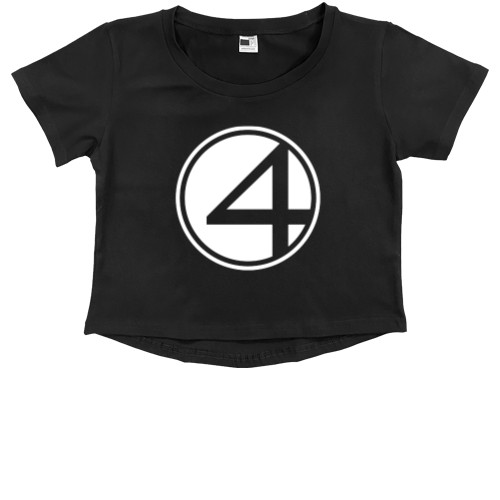 Fantastic 4 - Kids' Premium Cropped T-Shirt - Fantastic 4 (3) - Mfest