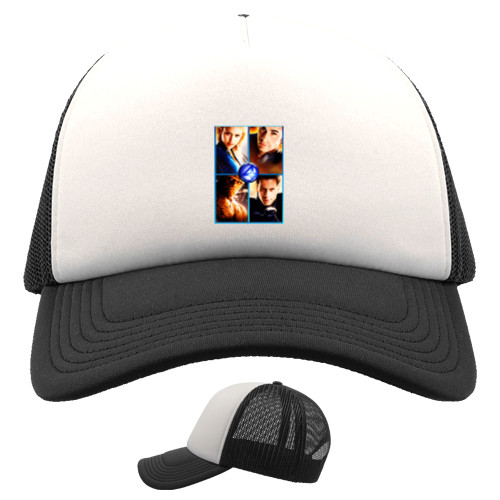 Fantastic 4 - Kids' Trucker Cap - Fantastic 4 (2) - Mfest