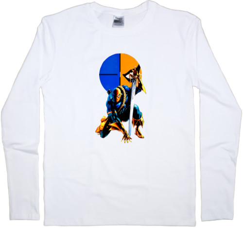 Deathstroke - Men's Longsleeve Shirt - Deathstroke 1 - Mfest