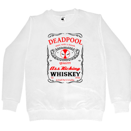 Deadpool - Світшот Преміум Жіночий - Deadpool Whiskey - Mfest