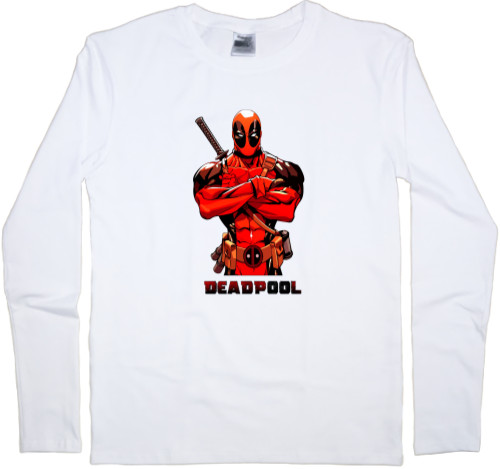 Deadpool - Футболка з Довгим Рукавом Чоловіча - Deadpool 15 - Mfest
