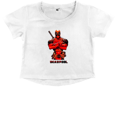 Deadpool - Кроп - топ Преміум Дитячий - Deadpool 15 - Mfest