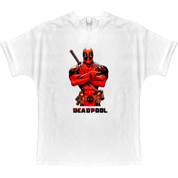 Deadpool - Футболка Оверсайз - Deadpool 15 - Mfest