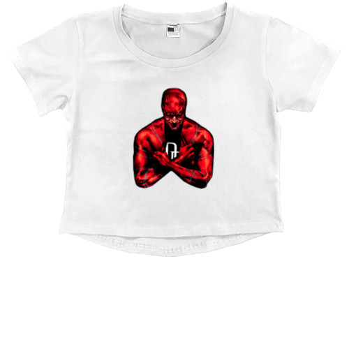 Daredevil - Kids' Premium Cropped T-Shirt - Daredevil 1 - Mfest