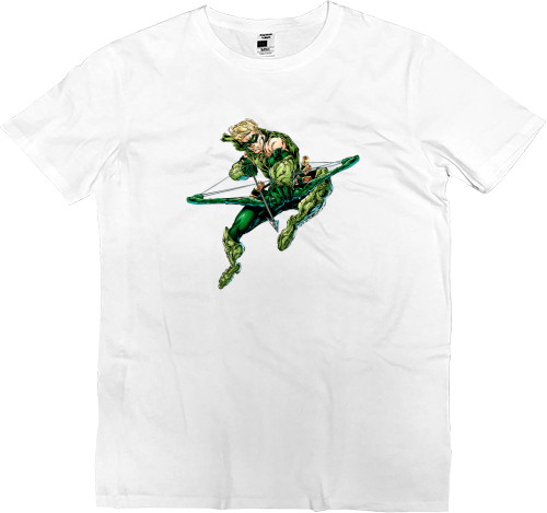 Arrow - Kids' Premium T-Shirt - Зеленая стрела 2 - Mfest
