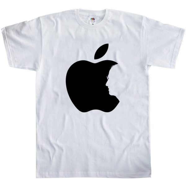 Каталог - Kids' T-Shirt Fruit of the loom - Стив Джобс Apple - Mfest