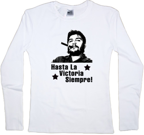 Che Guevara - Women's Longsleeve Shirt - Che Guevara revolution 4 - Mfest