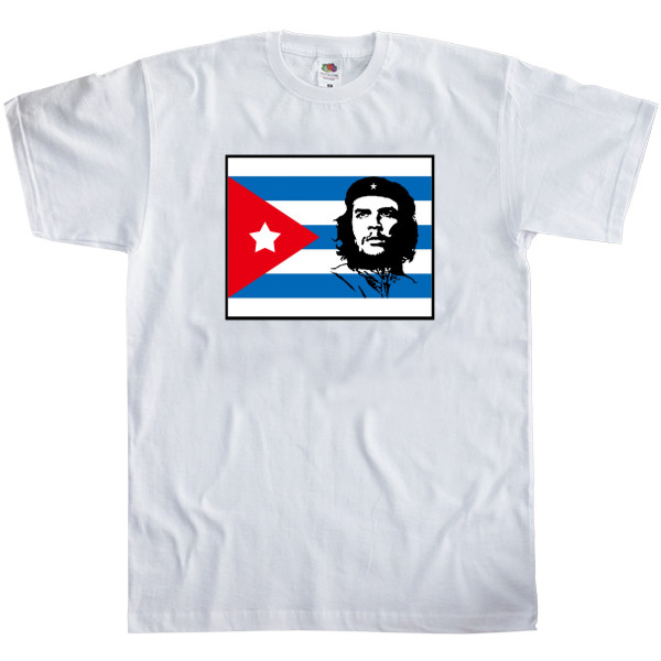 Che Guevara - Футболка Классика Детская Fruit of the loom - Che Guevara flag - Mfest