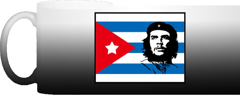 Che Guevara - Чашка Хамелеон - Che Guevara flag - Mfest
