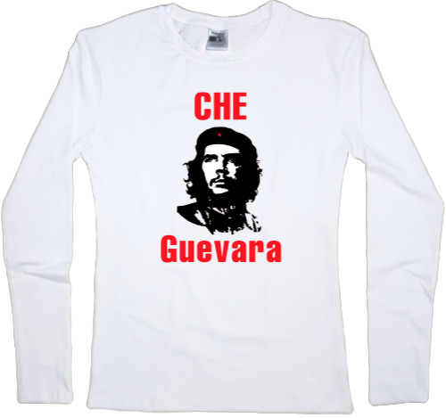 Che Guevara - Футболка з Довгим Рукавом Жіноча - Che Guevara 7 - Mfest