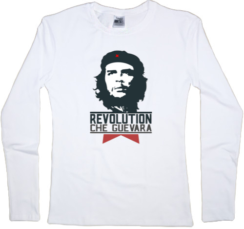 Che Guevara - Футболка з Довгим Рукавом Жіноча - Che Guevara 3 - Mfest