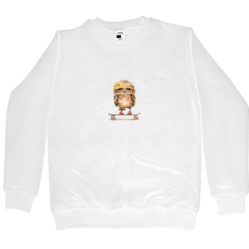 Совы - Men’s Premium Sweatshirt - Сова 1 - Mfest