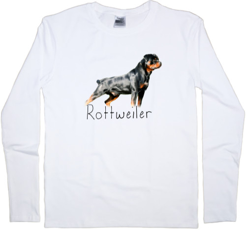 Ротвейлер - Men's Longsleeve Shirt - Ротвейлер 5 - Mfest