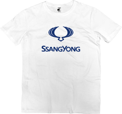 Ssangyong - Футболка Премиум Мужская - SsangYong - Mfest