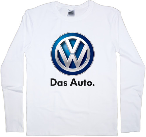 Volkswagen - Футболка з Довгим Рукавом Чоловіча - Volkswagen - Logo 7 - Mfest