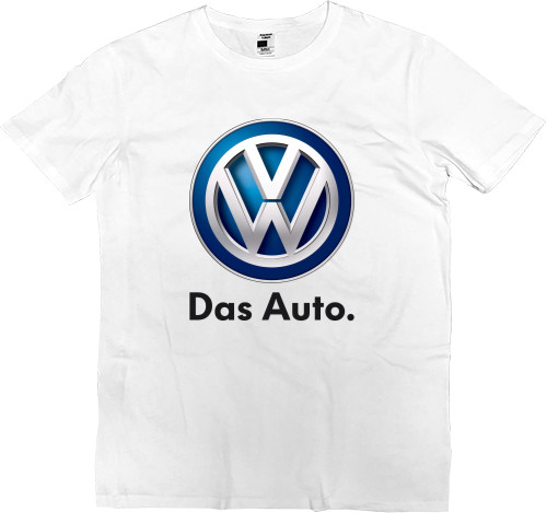 Volkswagen - Футболка Преміум Чоловіча - Volkswagen - Logo 7 - Mfest