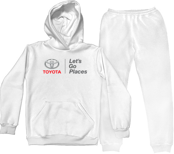 Toyota - Костюм спортивний Жіночий - Toyota Logo 3 - Mfest
