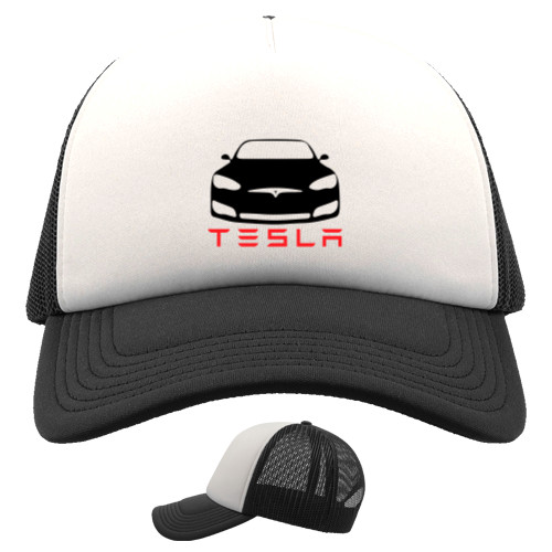 Tesla - Кепка Тракер Детская - Tesla 6 - Mfest