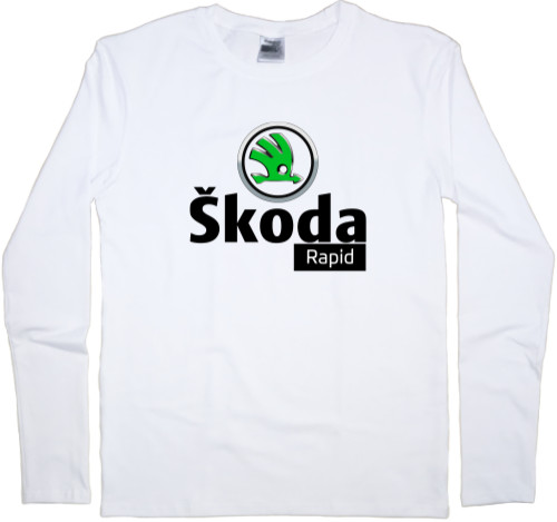 Skoda - Лонгслив Мужской - Skoda - Logo 16 - Mfest