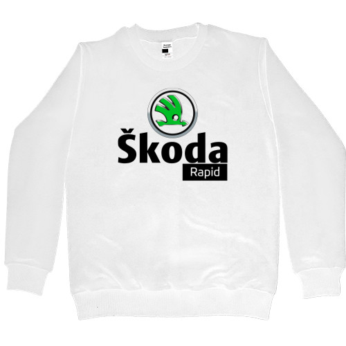 Skoda - Світшот Преміум Жіночий - Skoda - Logo 16 - Mfest