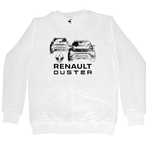 Renault - Світшот Преміум Жіночий - Renault - Logo 7 - Mfest