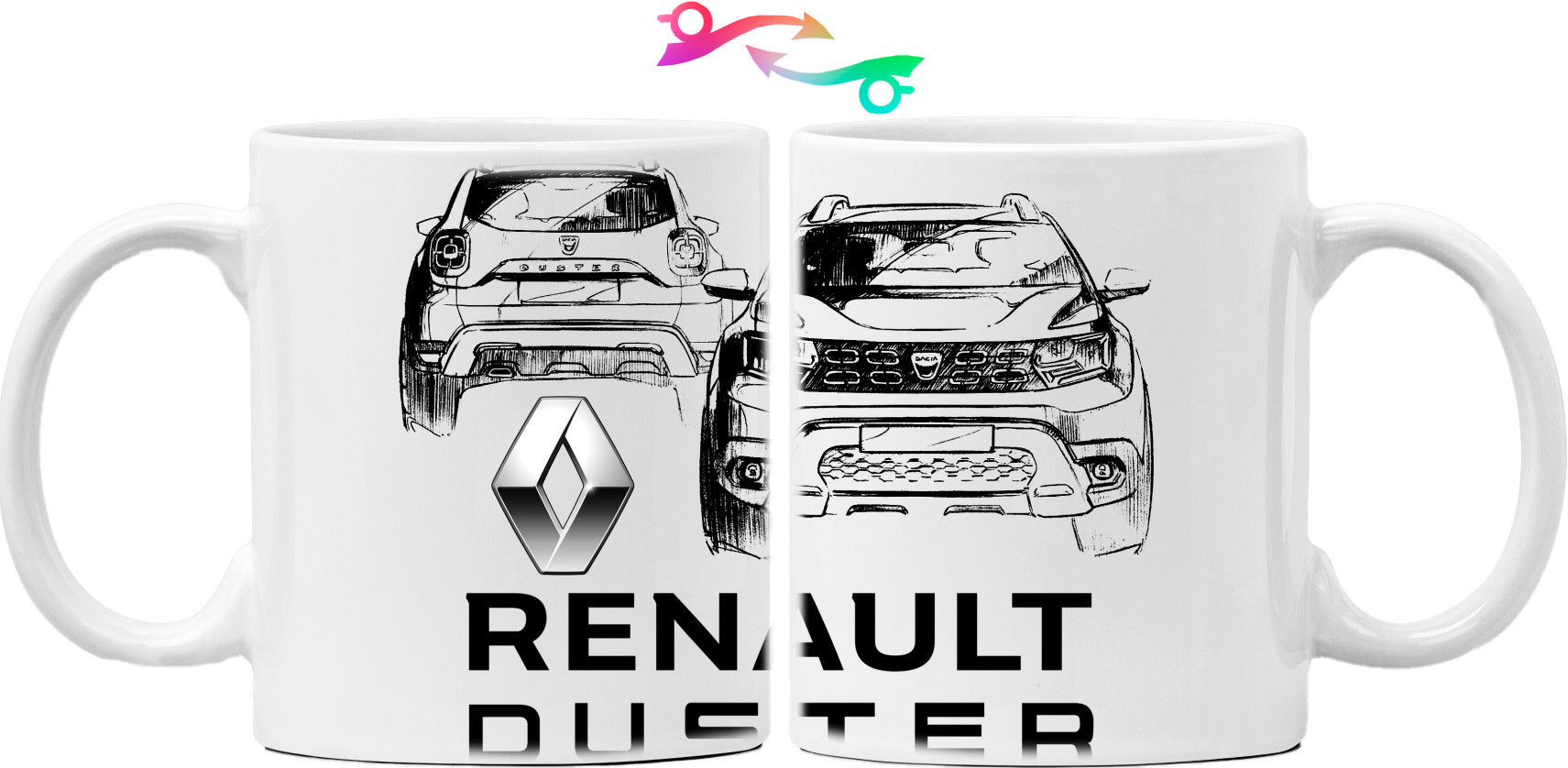 Renault - Кружка - Renault - Logo 7 - Mfest