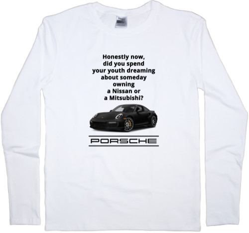 Porsche - Men's Longsleeve Shirt - Porsche - Logo 17 - Mfest