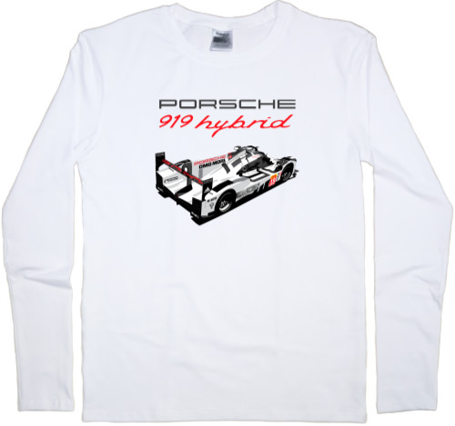 Porsche - Лонгслив Мужской - Porsche - Logo 16 - Mfest