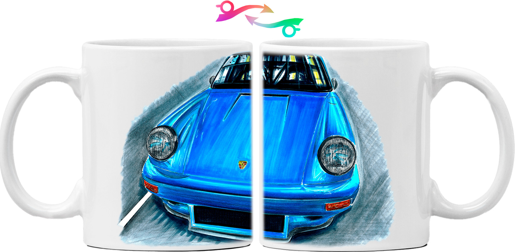 Porsche - Кружка - Porsche - Logo 10 - Mfest