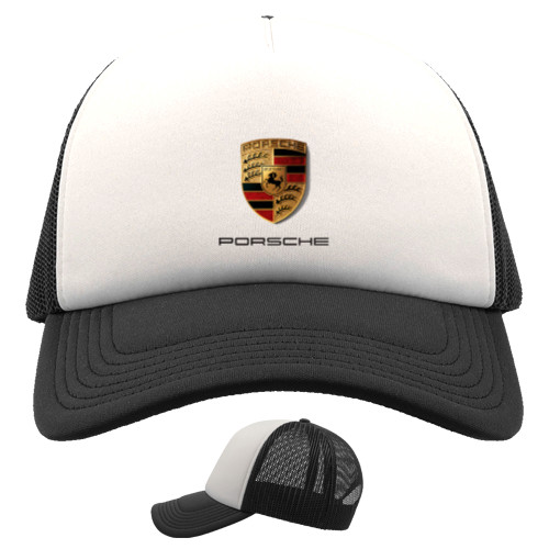 Porsche - Kids' Trucker Cap - Porsche - Logo 1 - Mfest