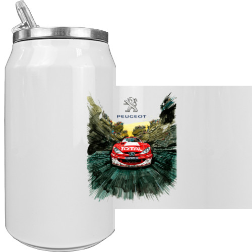 Peugeot - Aluminum Can - Peugeot 206 Logo-1 - Mfest