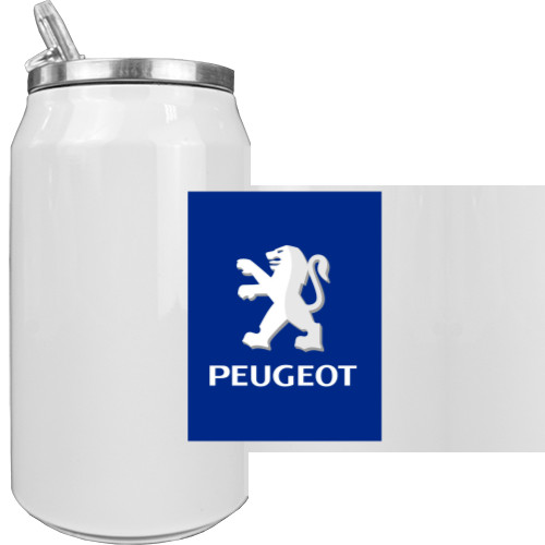 Peugeot - Aluminum Can - Peugeot - Logo 2 - Mfest