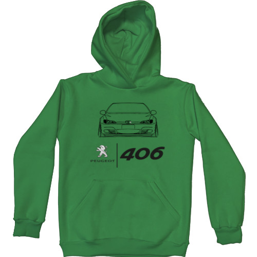 Peugeot - Kids' Premium Hoodie - Peugeot - 406 Logo 2 - Mfest