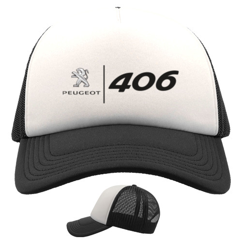 Peugeot - Kids' Trucker Cap - Peugeot - 406 Logo 1 - Mfest