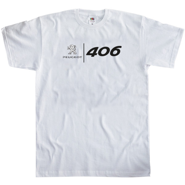 Peugeot - Kids' T-Shirt Fruit of the loom - Peugeot - 406 Logo 1 - Mfest