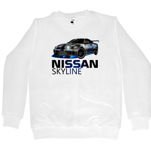 Nissan - Свитшот Премиум Детский - Nissan - Skyline 2 - Mfest