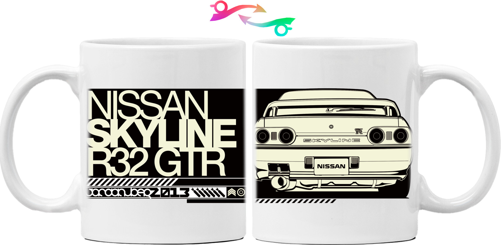 Nissan - Кружка - Nissan - Skyline 1 - Mfest