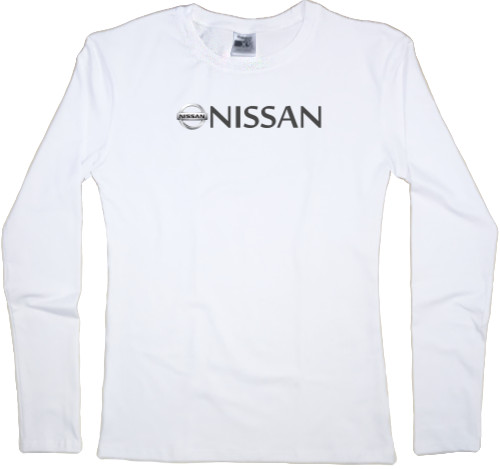 Nissan - Лонгслив Женский - Nissan - Logo 2 - Mfest