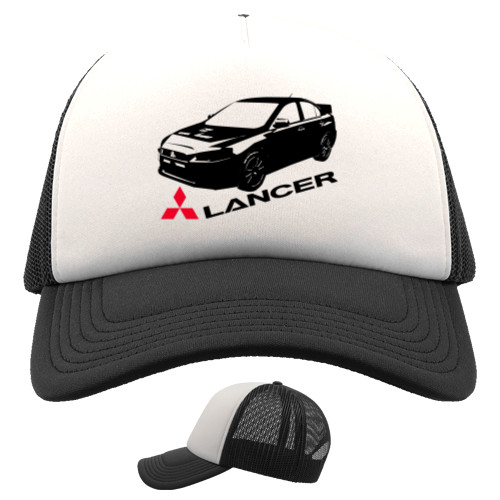 Mitsubishi - Trucker Cap - Mitsubishi - Logo - Lancer - 2 - Mfest